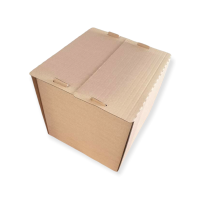 TORDIKARP pruun aknata 30x30x30cm 