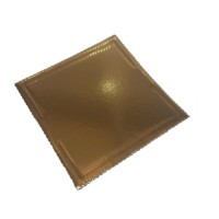 TORDIALUS GOFROO kuldne kandiline (laineline serv) TORDIALUS GOFROO kuldne kandiline (laineline serv)