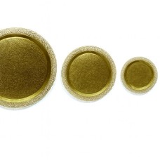 TORDIALUS Leonardo kuldne ümar pitsilise servaga erinevad suurused