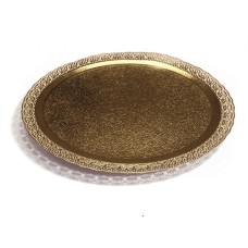 TORDIALUS Leonardo kuldne ümar 15cm pitsilise servaga  -40%