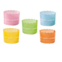 KÜPSETUSVORM CUPCAKE värviline erinevad  60x47mm 100tk  KÜPSETUSVORM CUPCAKE värviline erinevad  60x47mm 100tk