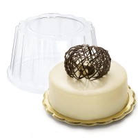 KOOGIKARP MINI-MEDORO kuldne ümar kaanega (plastikust) Ø 12cm