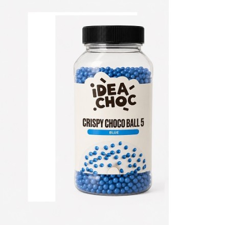 CRISPY CEREAL BALLS COATED WITH CHOCOLATE MIX 450g