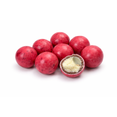 ŠOKOLAADIPALLID SUURED REDVELVET TÄIDISEGA punased 15-16mm 250g 