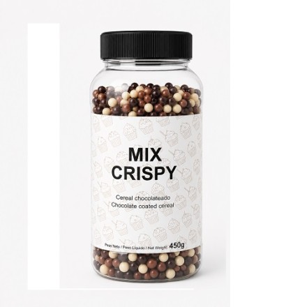 KRÕBEDAD ŠOKOLAADIPALLID MIX 450g