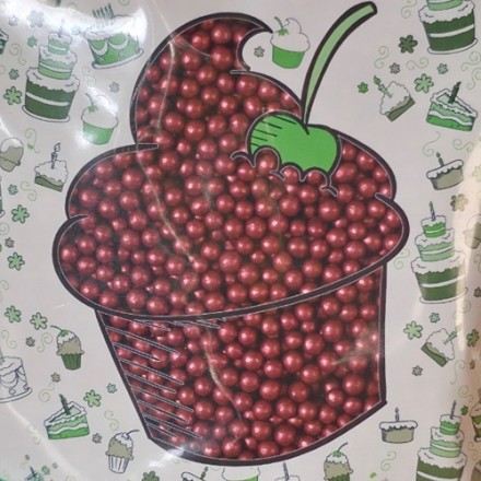 SUHKRUPÄRLID 4mm BORDOO 250g SUHKRUPÄRLID 4mm BORDOO 250g