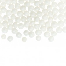Soft sugar pearls white 4 mm 1,2kg