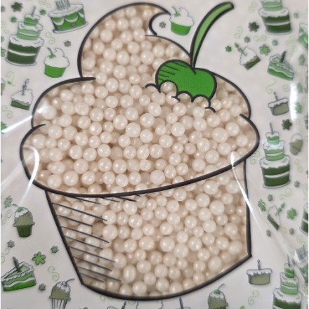 SUHKRUPÄRLID 4mm VALGED 4mm 250g SUHKRUPÄRLID 4mm VALGED 4mm 250g