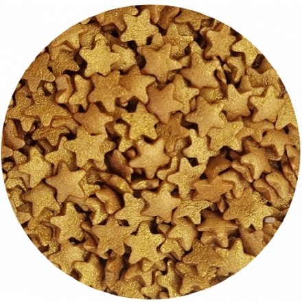 SUHKRUPUISTE/KONFETTI Täheke kuld 200g