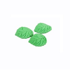 Suhkrukaunistus LEHT ROHELINE väike 100tk