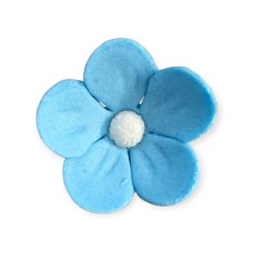 Sugar Decoration APPLE BLOSSOM Light Blue – 25 pcs