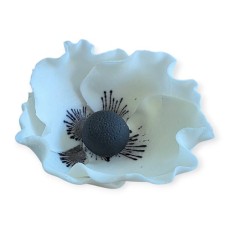 Suhkrukaunistus MOON suur valge 6tk