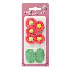 SUHKRUKAUNISTUS MIX 10tk (lilled+lehed) blisterpakendis