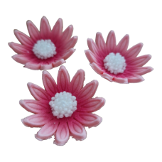 Suhkrukaunistus PÕLDLILL väike roosa 28tk õie läbimõõt 4,0cm