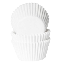 KÜPSETUSVORM ümar valge ø25x18,5mm 2000tk