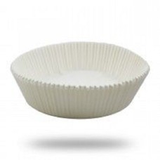 KÜPSETUSVORM ümar valge ø65x22,5mm 2000tk