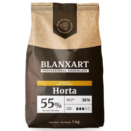 ТЁМНЫЕ ШОКОЛАДНЫЕ КАПЛИ 55% 1 кг